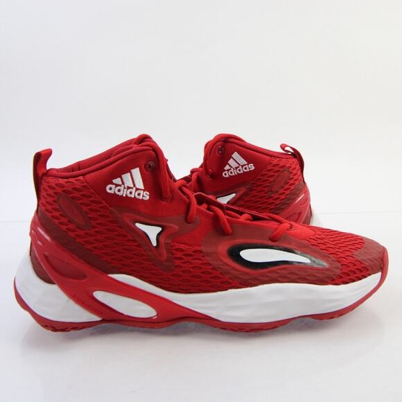 Rutgers Scarlet Knights adidas Basketball Shoes Player Issued Men’s Sz. 15 - Picture 9 of 14
